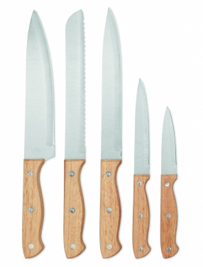 Logotrade corporate gift picture of: 5 piece knife set in base